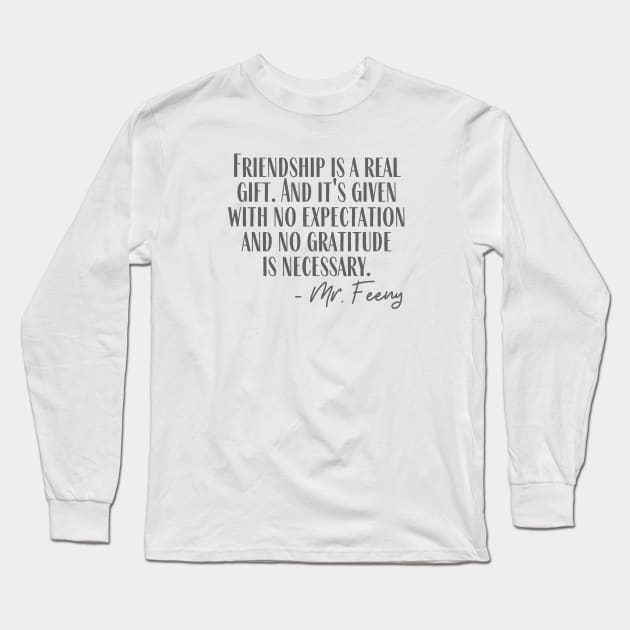 Friendship Long Sleeve T-Shirt by ryanmcintire1232